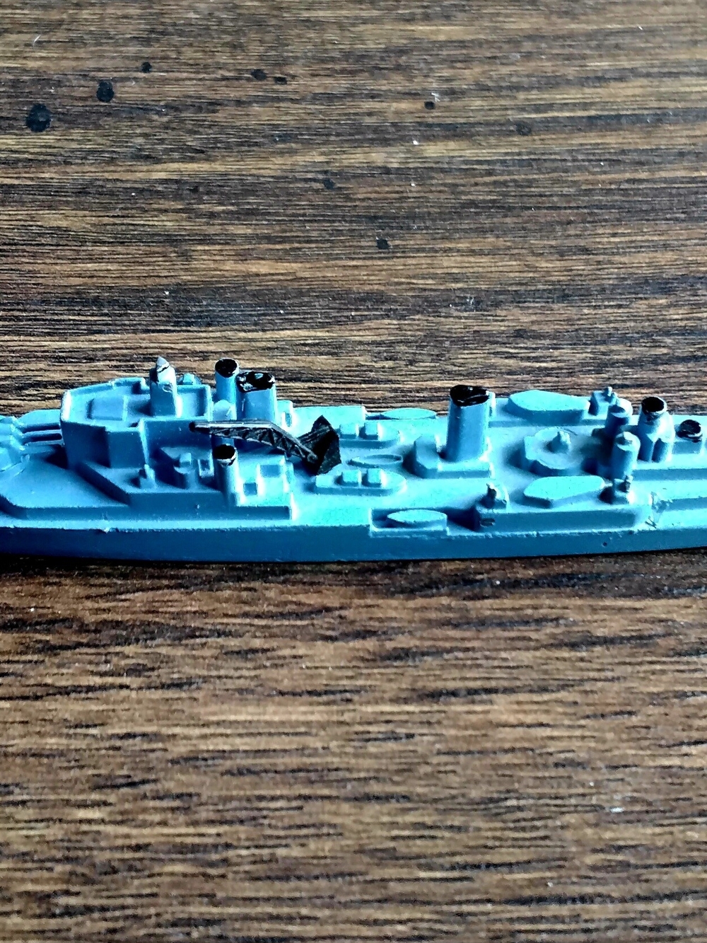 Tri-ang Minic HMS Model Ship. M762 British Royal Navy Die-cast Metal. England
